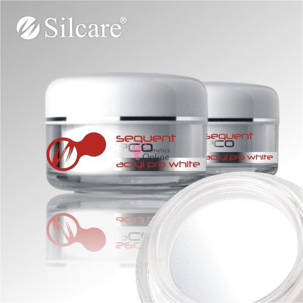 Pudra Acrilica Silcare Alba de constructie 12g